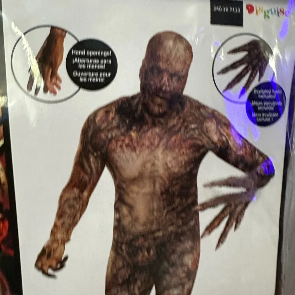Adult Deluxe Stranger Things Season 4 Vecna Costume Disguise Costumes L-XL 42/46 - Picture 5 of 7